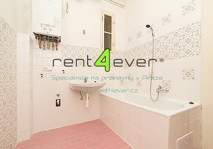Pronájem bytu, Bubeneč, Jugoslávských partyzánů, 3+1, 112 m2, cihla, 2x balkon, sklep, nezařízený , Rent4Ever.cz