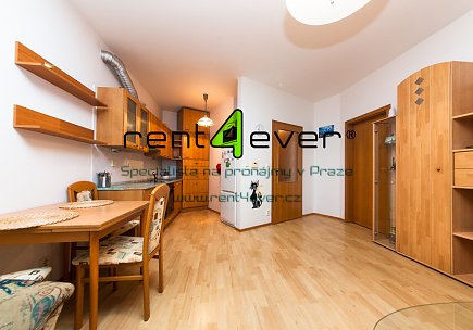 Pronájem bytu, Hlubočepy, Štěpařská, byt 2+kk, 44 m2, novostavba, cihla, balkon, výtah, zařízený, Rent4Ever.cz