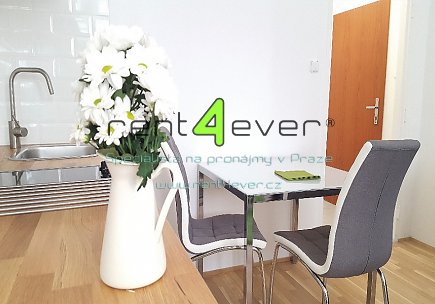 Pronájem bytu, Vinohrady, Sobotecká, byt 1+kk, 21 m2, cihla, po rekonstrukci, zařízený, Rent4Ever.cz