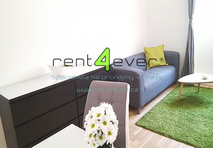 Pronájem bytu, Vinohrady, Sobotecká, byt 1+kk, 21 m2, cihla, po rekonstrukci, zařízený, Rent4Ever.cz