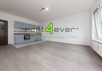 Pronájem bytu, Strašnice, Novostrašnická, 2+kk, 58 m2, novostavba, balkon, sklep, nezařízený, Rent4Ever.cz
