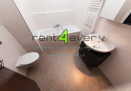 Pronájem bytu, Strašnice, Novostrašnická, 2+kk, 58 m2, novostavba, balkon, sklep, nezařízený, Rent4Ever.cz