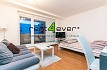Pronájem bytu, Modřany, Pískařská, 1+kk, 42.9 m2, novostavba, cihla, lodžie, garáž. stání, zařízený, Rent4Ever.cz