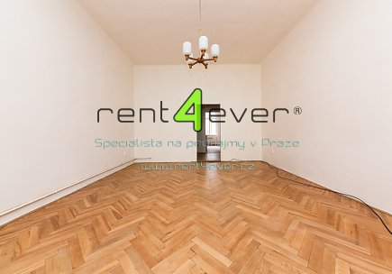 Pronájem bytu, Žižkov, Seifertova, byt 1+1, 43.6 m2, cihla, po rekonstrukci, komora, nezařízený , Rent4Ever.cz