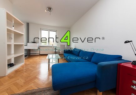 Pronájem bytu, Břevnov, Bělohorská, 2+kk, 64 m2, po rekonstrukci, sklep, část. zařízený nábytkem, Rent4Ever.cz