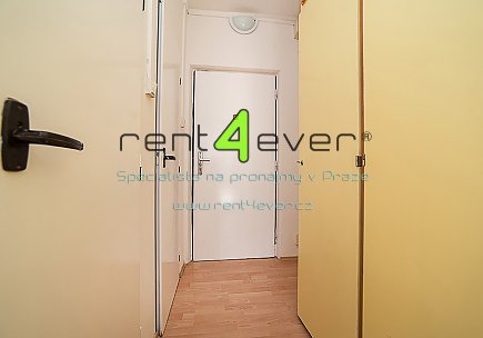 Pronájem bytu, Braník, Vavřenova, 1+kk, 30 m2, sklep, 2x výtah, nezařízený nábytkem, Rent4Ever.cz