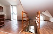Pronájem bytu, Libeň, Na stráži, podkrovní atypický 2+kk, 95 m2, cihla, balkon, část. zařízený, Rent4Ever.cz