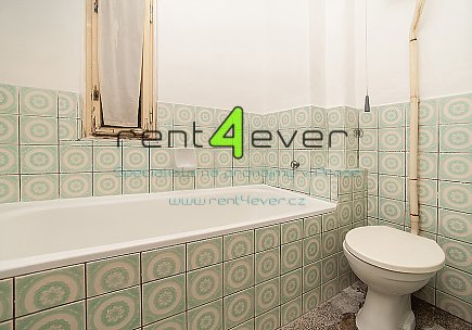 Pronájem bytu, Metro A Strašnická, Nad Primaskou, podkrovní byt 1+1, 41 m2, komora, nevybavený , Rent4Ever.cz