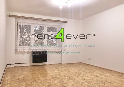 Pronájem bytu, Bubeneč, Podbabská, 1+1, 47 m2, po rekonstrukci, balkon, nezařízený, Rent4Ever.cz