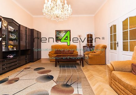Pronájem bytu, Metro A Hradčanská, 2+1, 70 m2, cihla, společný balkon, komplet. zařízený nábytkem, Rent4Ever.cz