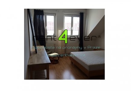 Pronájem bytu, Vinohrady, Rejskova, 3+1, 110 m2, půdní vestavba, lodžie, výtah, kompletně vybavený, Rent4Ever.cz