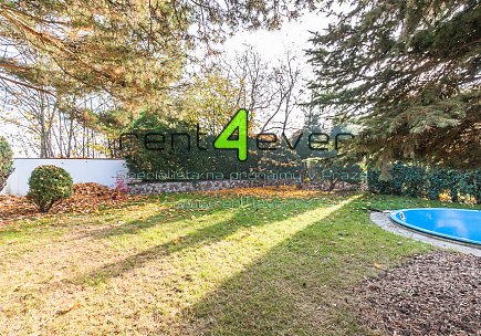 Pronájem bytu, Dolní Chabry, U větrolamu, RD 6+1, 160 m2, cihla, zahrada, garáž, kompletně zařízený, Rent4Ever.cz