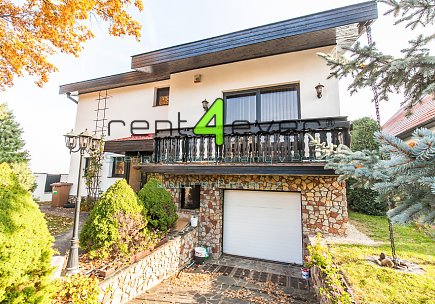 Pronájem bytu, Dolní Chabry, U větrolamu, RD 6+1, 160 m2, cihla, zahrada, garáž, kompletně zařízený, Rent4Ever.cz