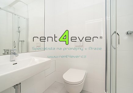 Pronájem bytu, Smíchov, U Pernikářky, 1+kk, 22 m2, cihla, výtah, komora, zařízený, Rent4Ever.cz