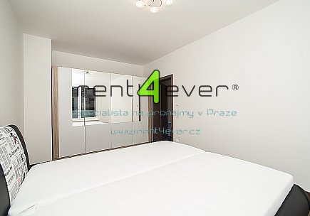 Pronájem bytu, Metro B Stodůlky, 2+kk, 54 m2, novostavba, balkon, garáž. stání, výtah, vybavený, Rent4Ever.cz