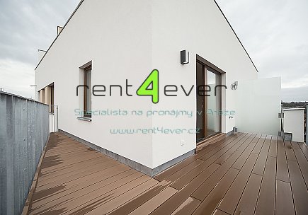 Pronájem bytu, Liboc, Evropská, byt 2+kk, 47 m2, novostavba, terasa, výtah, nezařízený, Rent4Ever.cz