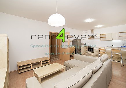 Pronájem bytu, Hlubočepy, Štěpařská, 2+kk, 71 m2, novostavba, sklep, šatna, garáž, balkon, zařízený, Rent4Ever.cz