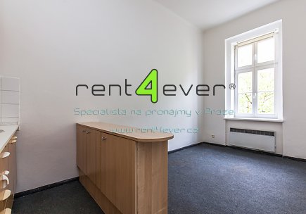 Pronájem bytu, Košíře, Plzeňská, byt 1+kk, 26 m2, cihla, nezařízený nábytkem, Rent4Ever.cz