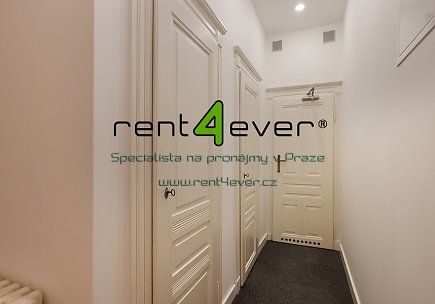 Pronájem bytu, Bubeneč, U studánky, 2+1, 75 m2, cihla, nezařízený, Rent4Ever.cz