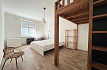 Pronájem bytu, Žižkov, Viklefova, 2+kk, 42 m2, cihla, vestavěné patro, výtah, komplet. zařízený, Rent4Ever.cz