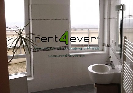 Pronájem bytu, Modřany, Semická, mezonetový 4+kk, 130 m2, novostavba, balkon, částečně zařízený, Rent4Ever.cz