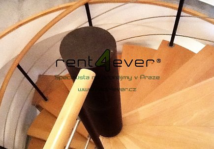 Pronájem bytu, Modřany, Semická, mezonetový 4+kk, 130 m2, novostavba, balkon, částečně zařízený, Rent4Ever.cz