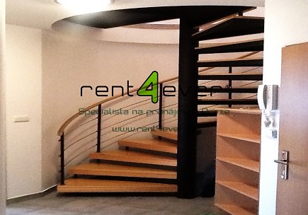 Pronájem bytu, Modřany, Semická, mezonetový 4+kk, 130 m2, novostavba, balkon, částečně zařízený, Rent4Ever.cz
