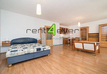 Pronájem bytu, Záběhlice, Záběhlická, byt 1+kk, 43 m2, novostavba, sklep, zařízený nábytkem, Rent4Ever.cz