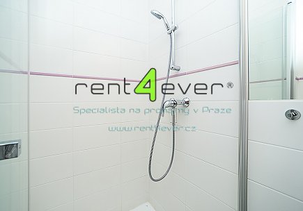 Pronájem bytu, Vysočany, Pod Harfou, 1+kk, 25m2, novostavba, cihla, výtah, balkon, zařízený, Rent4Ever.cz