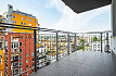 Pronájem bytu, Vysočany, Pod Harfou, 1+kk, 25m2, novostavba, cihla, výtah, balkon, zařízený, Rent4Ever.cz