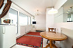Pronájem bytu, Vysočany, Pod Harfou, 1+kk, 25m2, novostavba, cihla, výtah, balkon, zařízený, Rent4Ever.cz