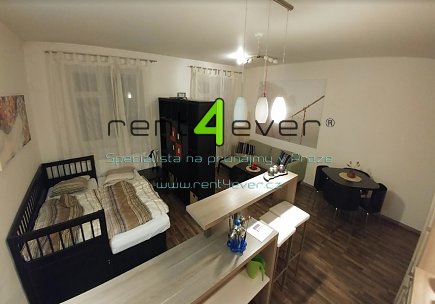Pronájem bytu, Satalice, K nádraží, 1+kk, 46.8 m2, novostavba, lodžie, komora,  zařízeno, Rent4Ever.cz