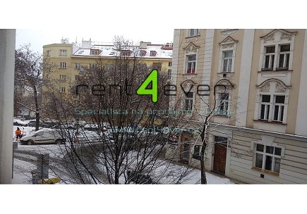 Pronájem bytu, Vinohrady, Na Kozačce, 2+kk, 58 m2, po rekonstrukci, výtah, terasa, část. zařízený, Rent4Ever.cz