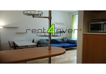 Pronájem bytu, Vinohrady, Na Kozačce, 2+kk, 58 m2, po rekonstrukci, výtah, terasa, část. zařízený, Rent4Ever.cz