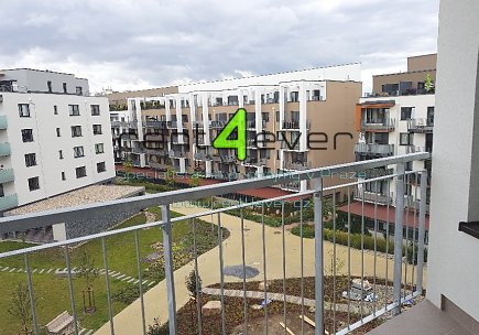 Pronájem bytu, Metro C Střížkov, Makedonská, byt 2+kk, 53m2,  novostavbě, balkon, parkovací stání, Rent4Ever.cz