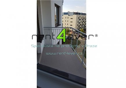 Pronájem bytu, Metro C Střížkov, Makedonská, byt 2+kk, 53m2,  novostavbě, balkon, parkovací stání, Rent4Ever.cz