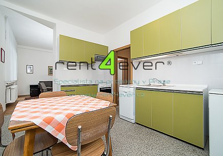 Pronájem bytu, Vršovice, Čeljabinská, 2+1, 66 m2, po rekonstrukci, cihla, balkon, výtah, zařízený, Rent4Ever.cz