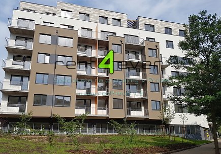 Pronájem bytu, Metro C Střížkov, byt v novostavbě 1+kk, 35 m2, balkon, výtah, nezařízený, Rent4Ever.cz