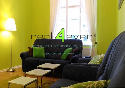 Pronájem bytu, Holešovice, Jirečkova, byt 2+1, 66 m2, cihla, kompletně vybavený nábytkem, Rent4Ever.cz