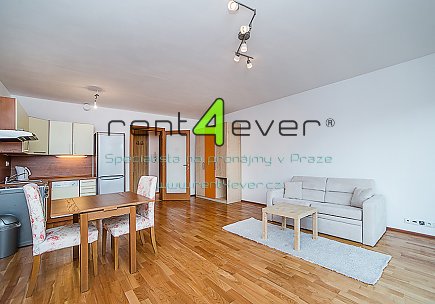 Pronájem bytu, Krč, Antala Staška, byt 1+kk, 45.5 m2, novostavba, balkon, zařízený nábytkem, Rent4Ever.cz