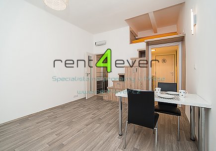 Pronájem bytu, Metro C Budějovická, byt 1+kk, 24 m2, po rekonstrukci, cihla, nezařízený nábytkem, Rent4Ever.cz