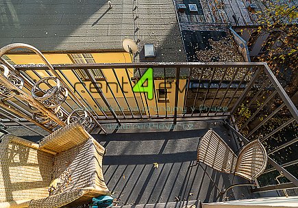 Pronájem bytu, Metro B Anděl, Jindřicha Plachty, 2+kk, 48.94 m2, cihla, balkon, vybavený nábytkem, Rent4Ever.cz