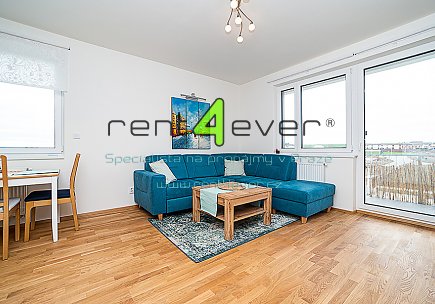 Pronájem bytu, Sobín, Ke Zličínu, byt 2+kk, 60 m2, novostavba, balkon, garáž. stání, vybavený , Rent4Ever.cz