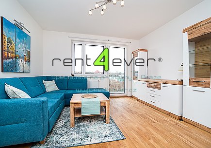 Pronájem bytu, Sobín, Ke Zličínu, byt 2+kk, 60 m2, novostavba, balkon, garáž. stání, vybavený , Rent4Ever.cz