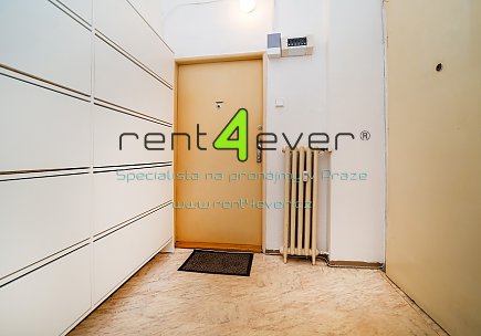 Pronájem bytu, Metro B Karlovo náměstí, Trojanova, 2+1 (2+kk), 71 m2, cihla, nezařízený nábytkem, Rent4Ever.cz