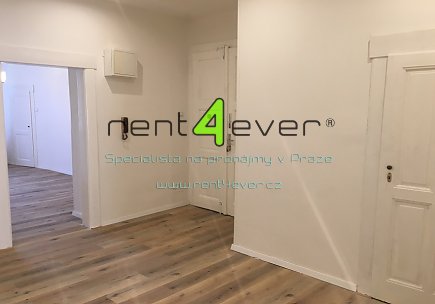 Pronájem bytu, Vinohrady, Slezská, byt 3+kk, 84 m2, cihla, po kompletní rekonstrukci, nevybavený, Rent4Ever.cz