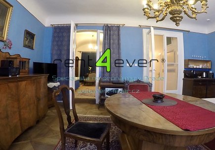 Pronájem bytu, Malá Strana, Tržiště, byt 2+kk, 50 m2, cihla, částečně zařízený nábytkem, Rent4Ever.cz