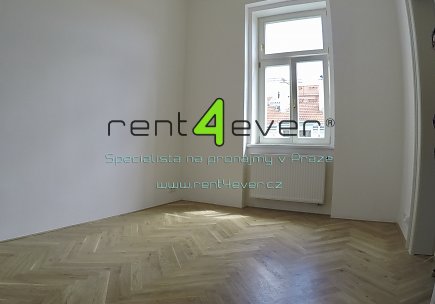 Pronájem bytu, Smíchov, Lidická, byt 2+1, 75 m2, cihla, po rekonstrukci, komora, výtah, nevybavený, Rent4Ever.cz