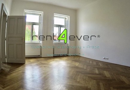 Pronájem bytu, Smíchov, Lidická, byt 2+1, 75 m2, cihla, po rekonstrukci, komora, výtah, nevybavený, Rent4Ever.cz