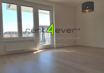 Pronájem bytu, Hlubočepy, Vítové, byt 1+kk, 37.7 m2, novostavba, balkon, nevybavený nábytkem, Rent4Ever.cz
